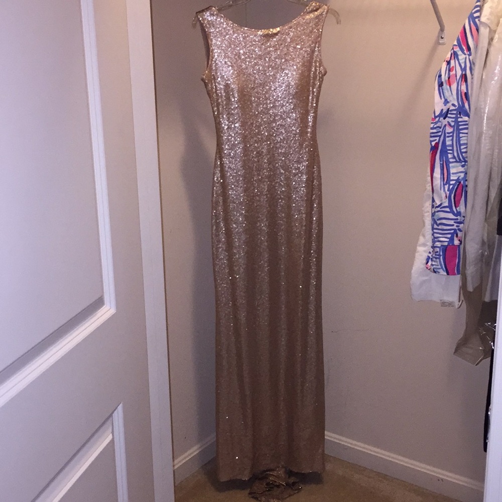 Gorgeous gold dress